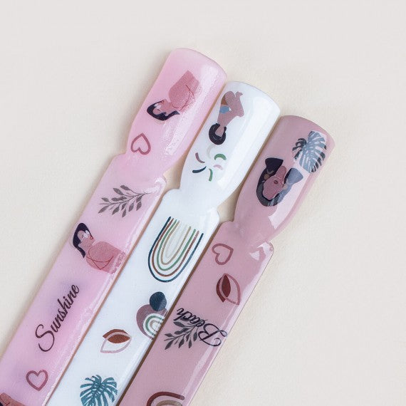 Semilac 21 NUDE SUMMER Semilac Nail Stickers Nail Art