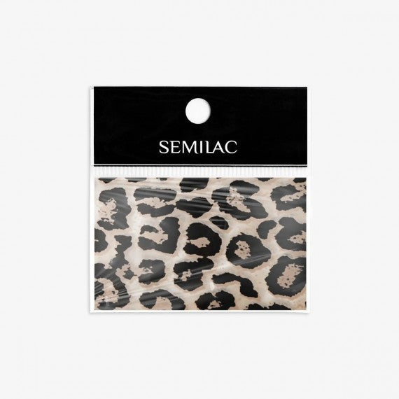 semilac 21 WILD ANIMALS Semilac Nail Transfer Foil Nail Art