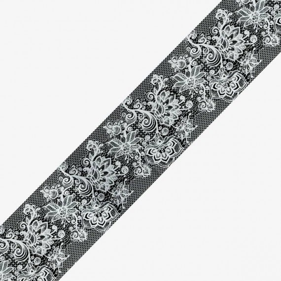 Semilac 22 WHITE LACE Semilac Nail Transfer Foil Nail Art