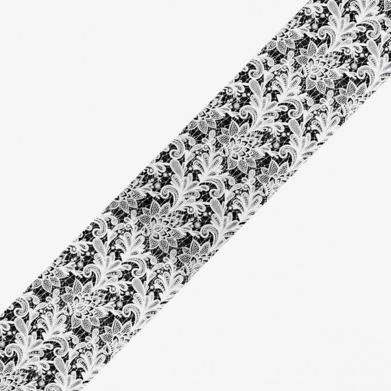 Semilac 23 WHITE LACE Semilac Nail Transfer Foil Nail Art