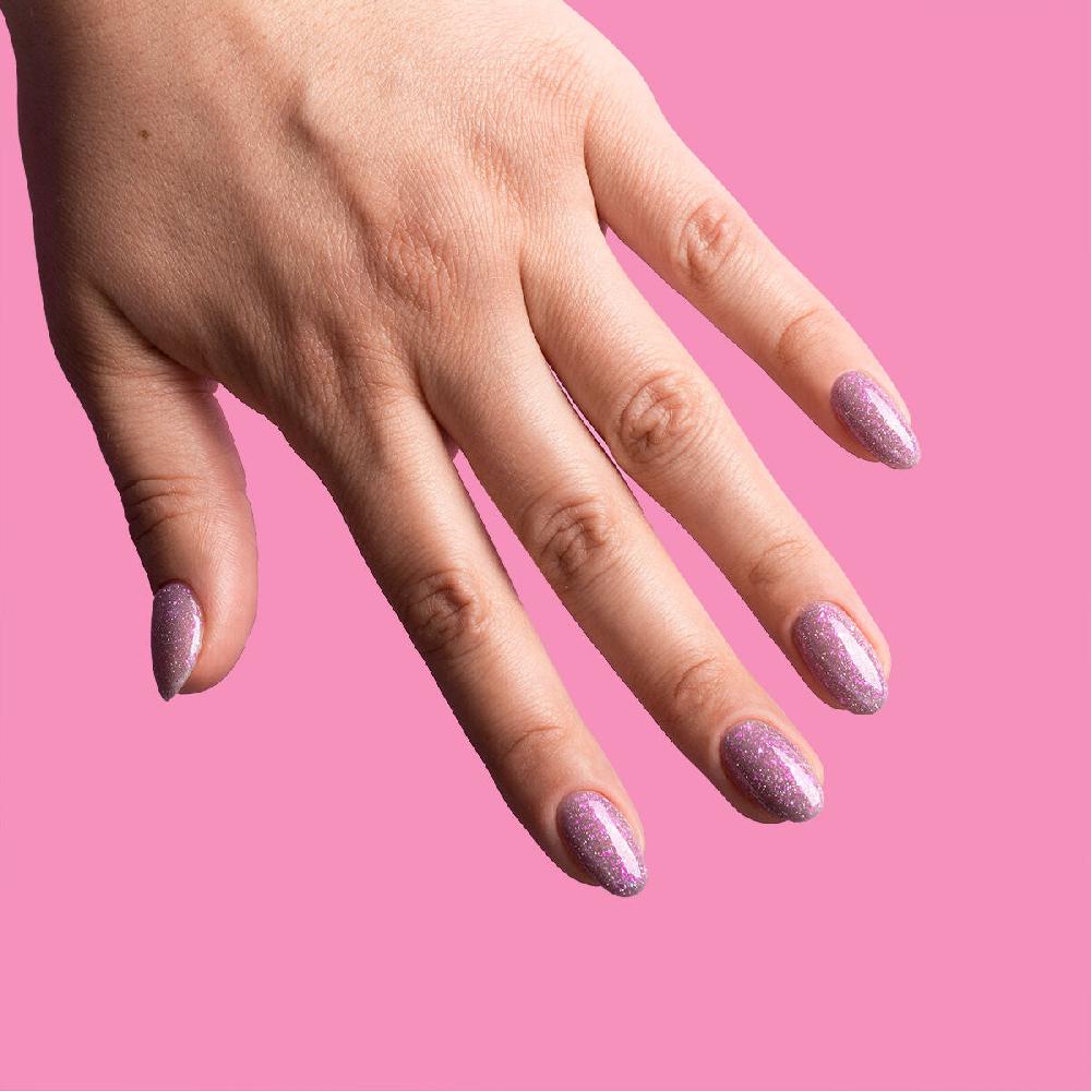 Semilac 242 PINK SANDS - Semilac Soak Off Gel / Hybrid Nail Polish UV Hybrid Color