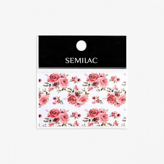 semilac 27 FLOWERS Semilac Nail Transfer Foil Nail Art