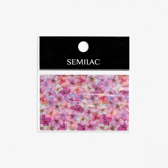 semilac 28 FLOWERS Semilac Nail Transfer Foil Nail Art