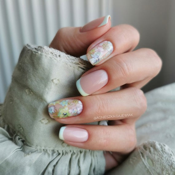 Semilac 30 BLOOMING FLOWERS Semilac Nail Transfer Foil Nail Art