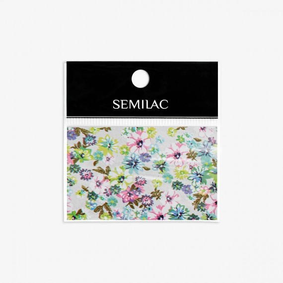 semilac 30 BLOOMING FLOWERS Semilac Nail Transfer Foil Nail Art