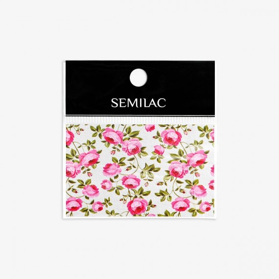 semilac 32 BLOOMING FLOWERS Semilac Nail Transfer Foil Nail Art