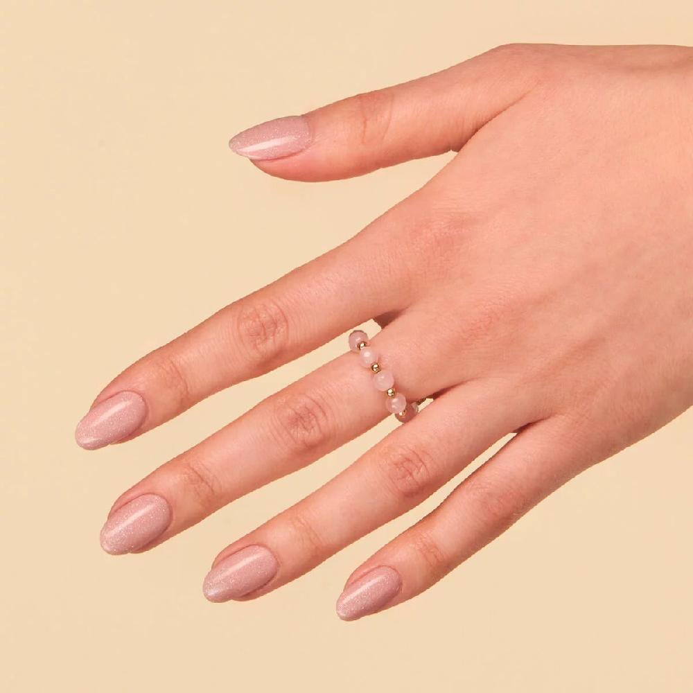 Semilac 320 SHIMMER DUST BEIGE - Semilac Soak Off Gel / Hybrid Nail Polish UV Hybrid Color