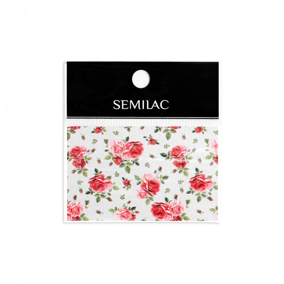 semilac 33 BLOOMING FLOWERS Semilac Nail Transfer Foil Nail Art