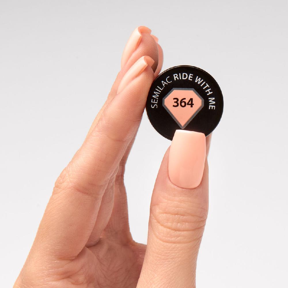 Semilac 364 RIDE WITH ME - Semilac Soak Off Gel / Hybrid Nail Polish UV Hybrid Color