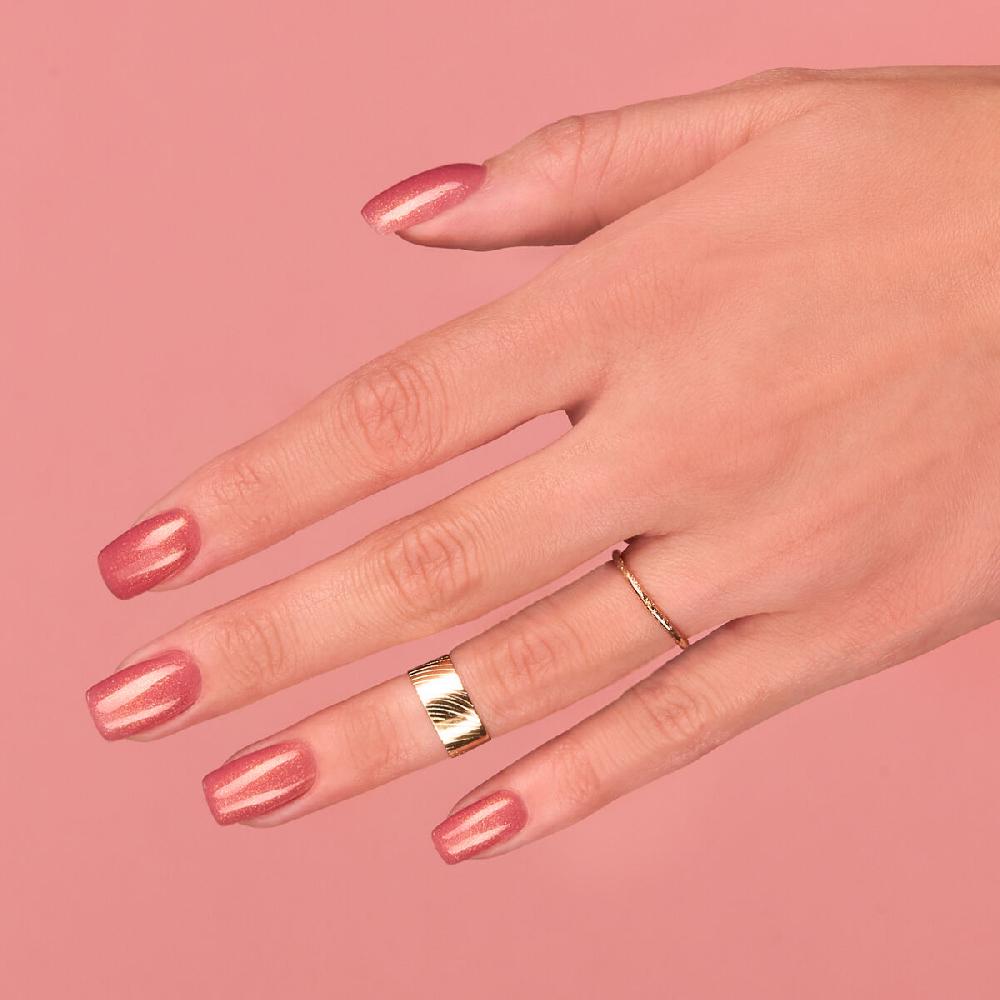 Semilac 378 Shimmer Stone Amber - Semilac Soak Off Gel / Hybrid Nail Polish UV Hybrid Color