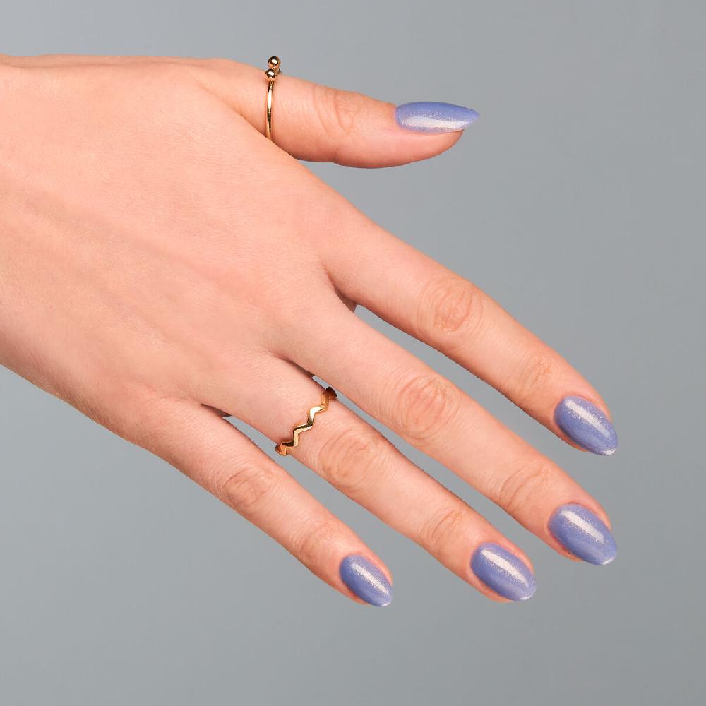 Semilac 379 SHIMMER STONE SAPHIRRE - Semilac Soak Off Gel / Hybrid Nail Polish UV Hybrid Color