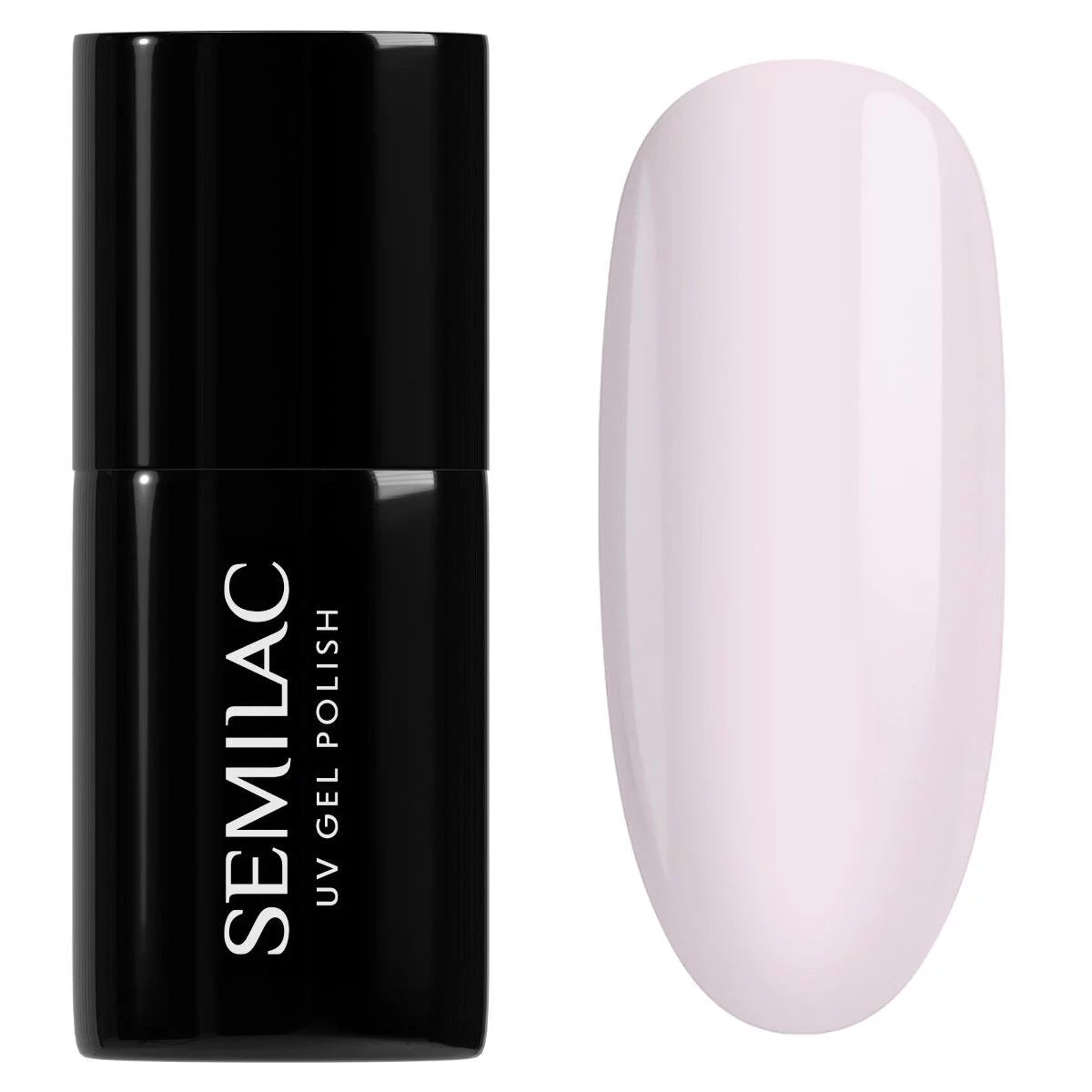 semilac 385 Pastel Pink Sky - Semilac Soak Off Gel / Hybrid Nail Polish UV Hybrid Color