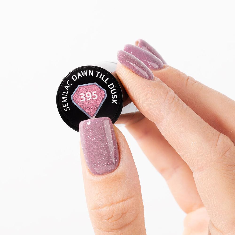 Semilac 395 DAWN TILL DUSK Semilac Soak Off Gel / Hybrid Nail Polish UV Hybrid Color