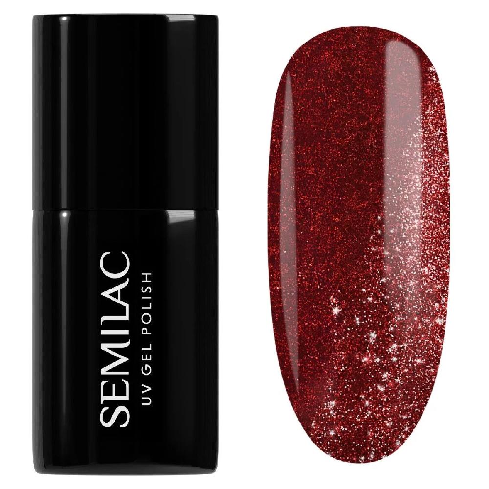 semilac 396 Flash and Blush - Semilac Soak Off Gel / Hybrid Nail Polish UV Hybrid Color