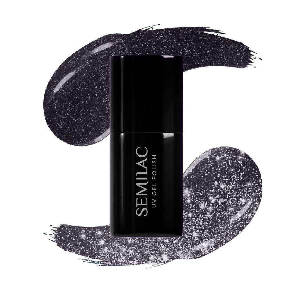 semilac 399 Dark & Spark - Semilac Soak Off Gel / Hybrid Nail Polish UV Hybrid Color