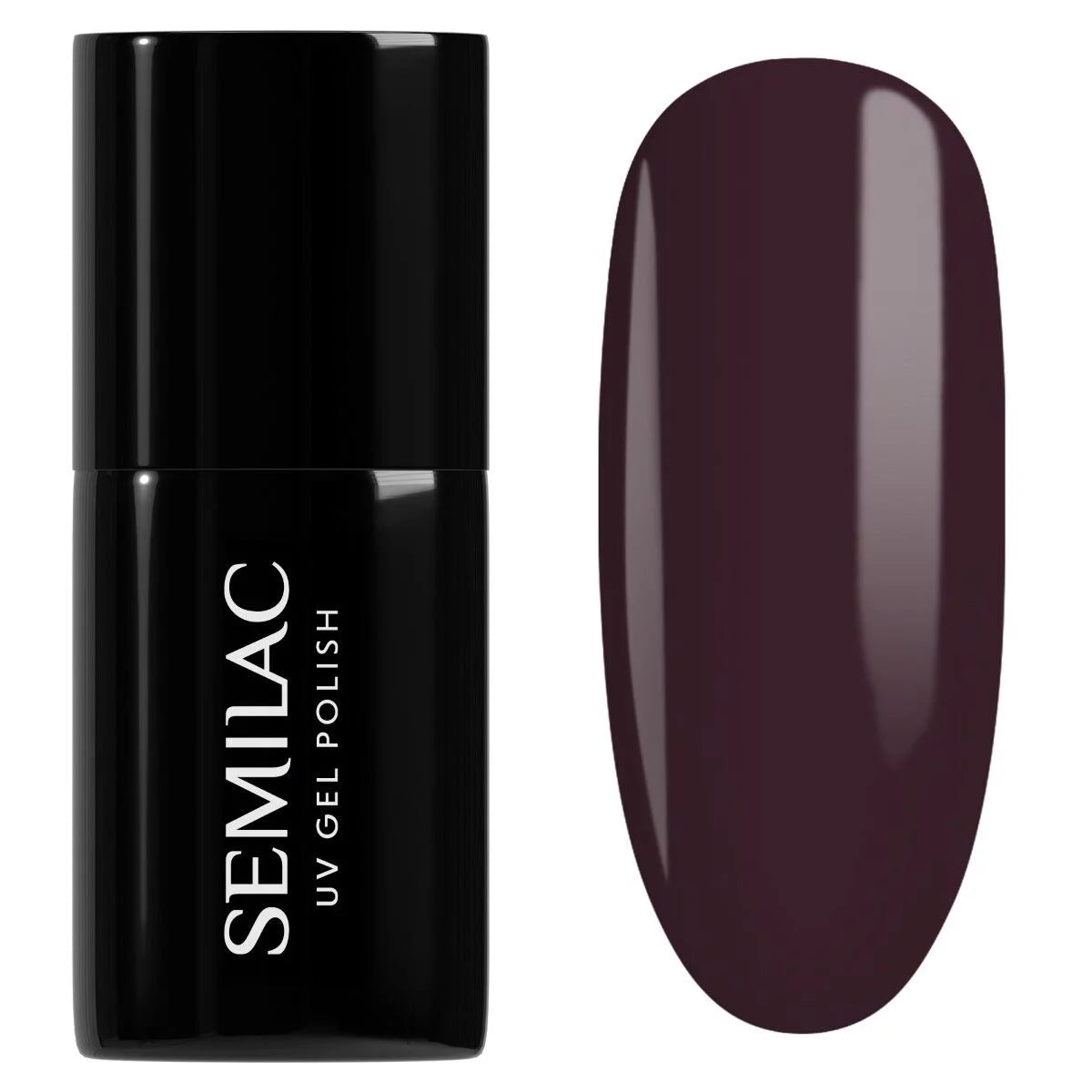semilac 412 Earth Brown- Semilac Soak Off Gel / Hybrid Nail Polish UV Hybrid Color