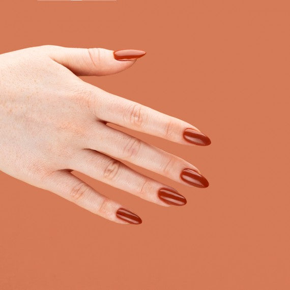 Semilac 418 RED HOT BEACH - Semilac Soak Off Gel / Hybrid Nail Polish UV Hybrid Color