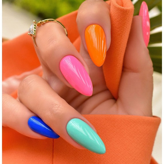 Semilac 427 JUNGLE OF JOY - Semilac Soak Off Gel / Hybrid Nail Polish UV Hybrid Color