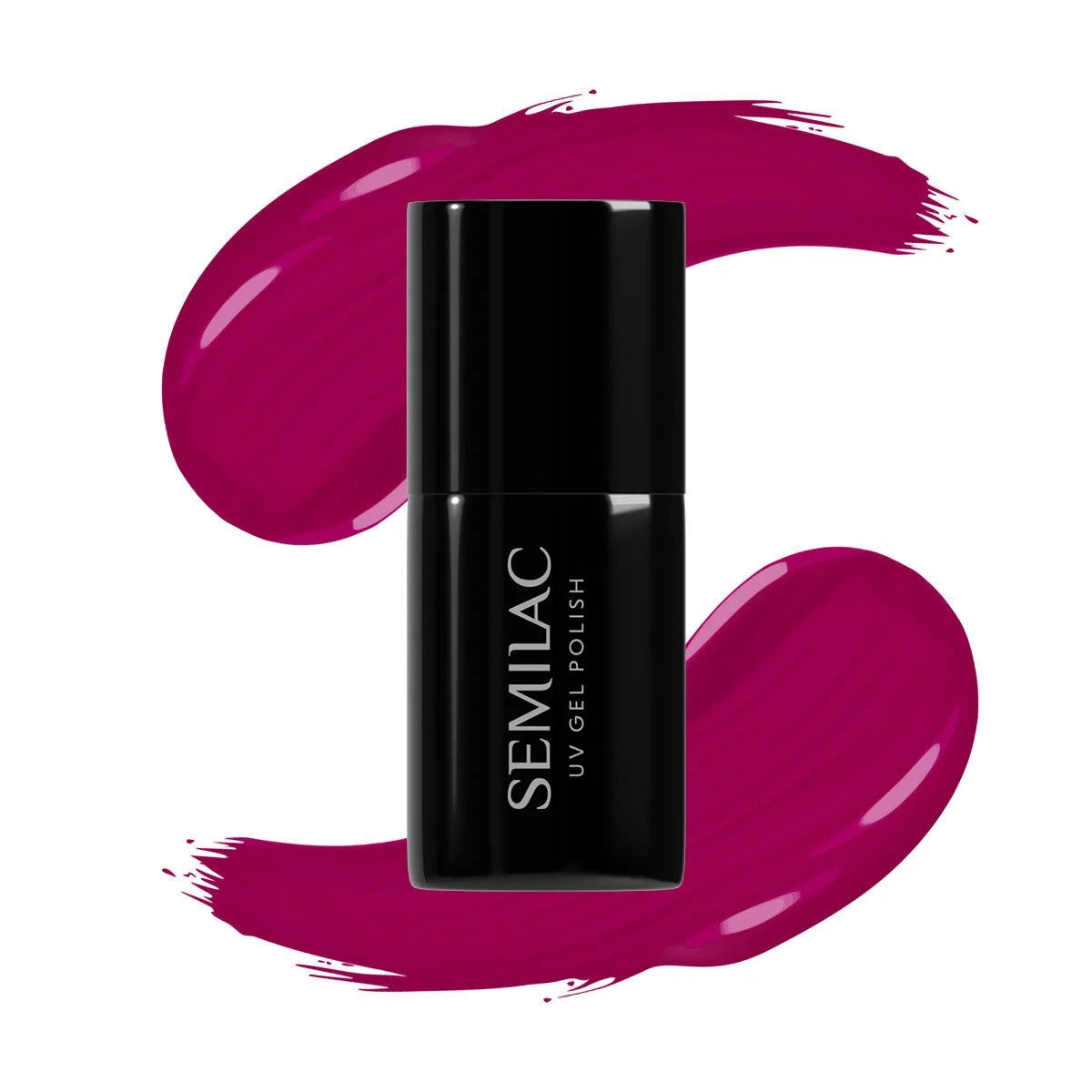 semilac 436 POWERFUL BURGUNDY Semilac Soak Off Gel / Hybrid Nail Polish UV Hybrid Color