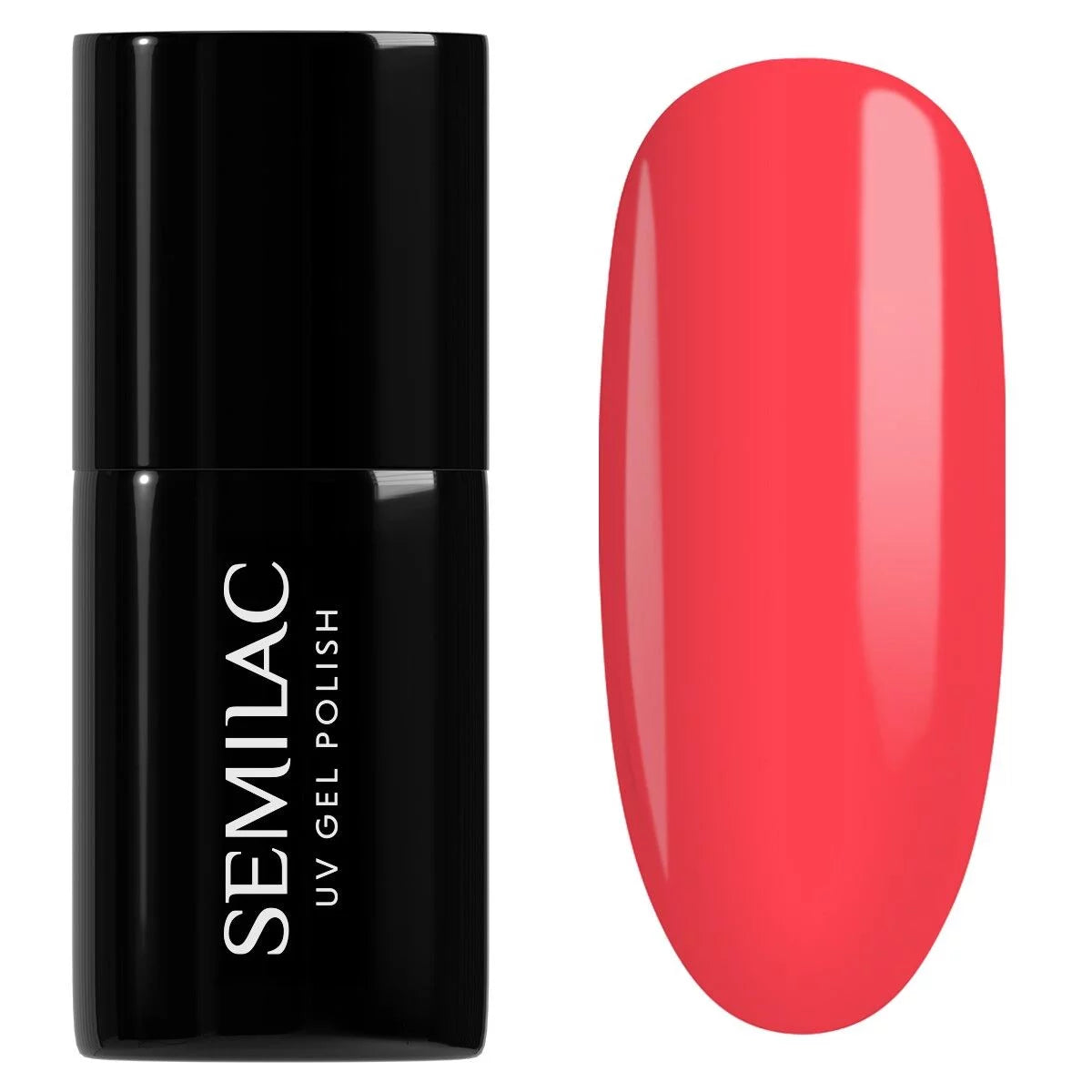 semilac 445 Tropical Flamingo - Semilac Soak Off Gel / Hybrid Nail Polish UV Hybrid Color