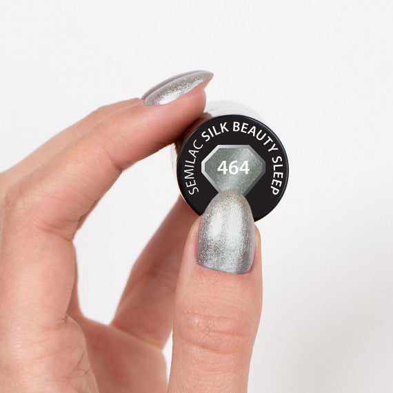 Semilac 464 SILK BEAUTY SLEEP Semilac Soak Off Gel / Hybrid Nail Polish UV Hybrid Color