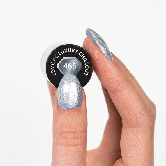 Semilac 465 LUXURY CHILLOUT Semilac Soak Off Gel / Hybrid Nail Polish UV Hybrid Color