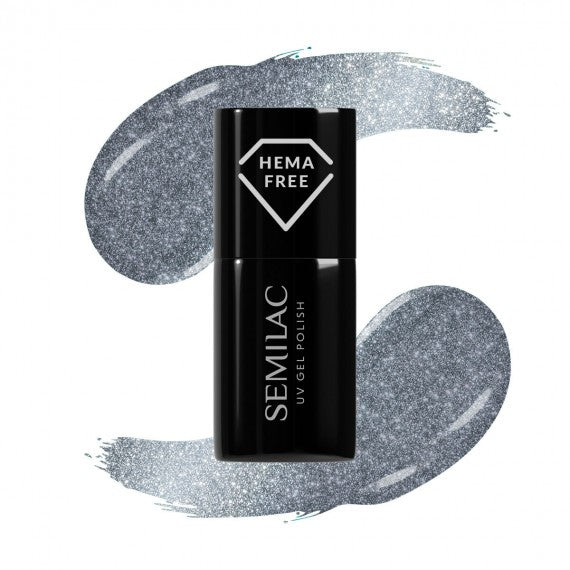 semilac 465 LUXURY CHILLOUT Semilac Soak Off Gel / Hybrid Nail Polish UV Hybrid Color