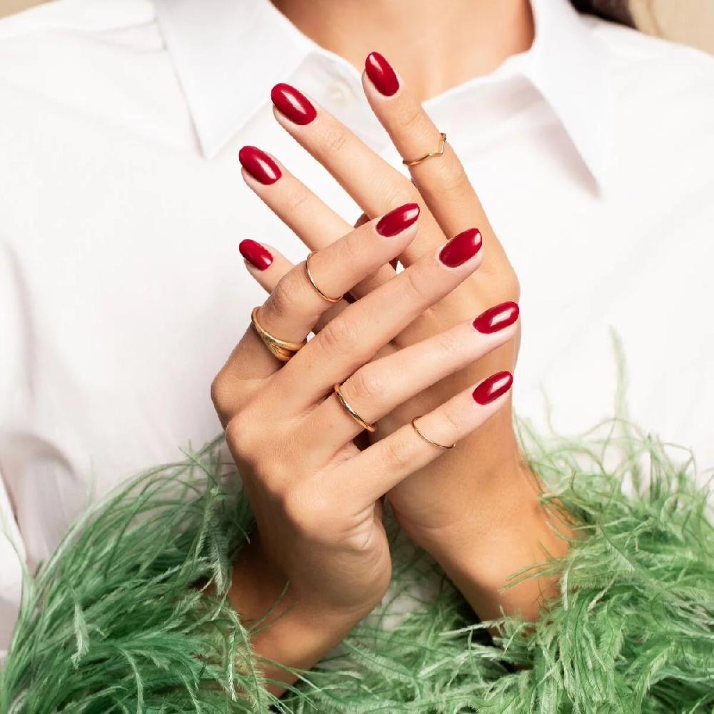 Semilac 478 Vino Tinto - Semilac Soak Off Gel / Hybrid Nail Polish UV Hybrid Base/Top