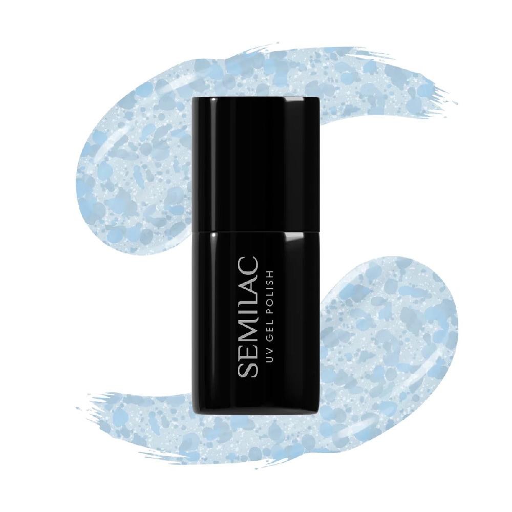 semilac 493 Bubble Gum - Semilac Soak Off Gel / Hybrid Nail Polish UV Hybrid Color