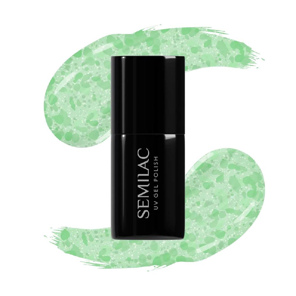 semilac 494 Frozen Pistachios - Semilac Soak Off Gel / Hybrid Nail Polish UV Hybrid Color