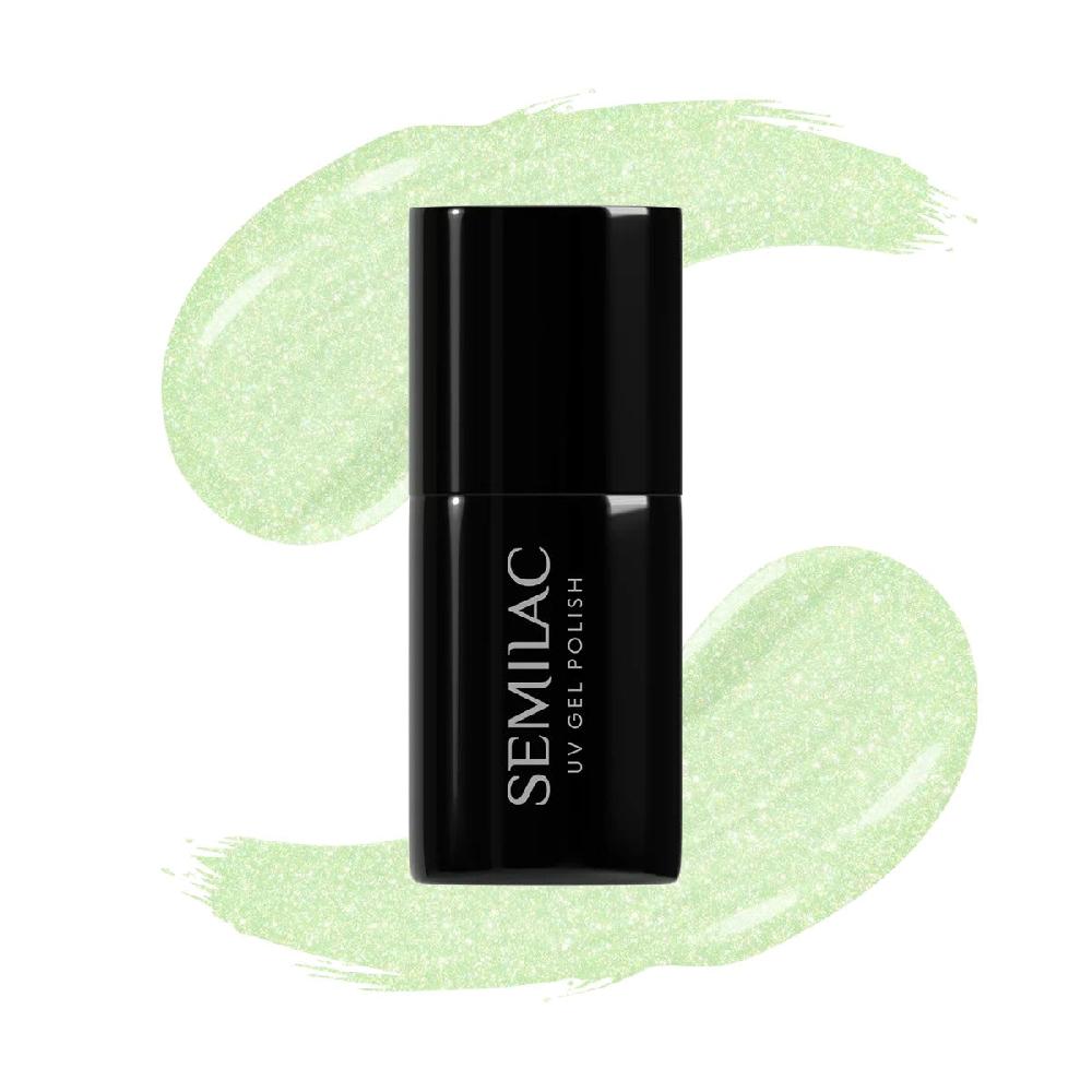 Semilac 497 Green Groove - Semilac Soak Off Gel / Hybrid Nail Polish UV Hybrid Color