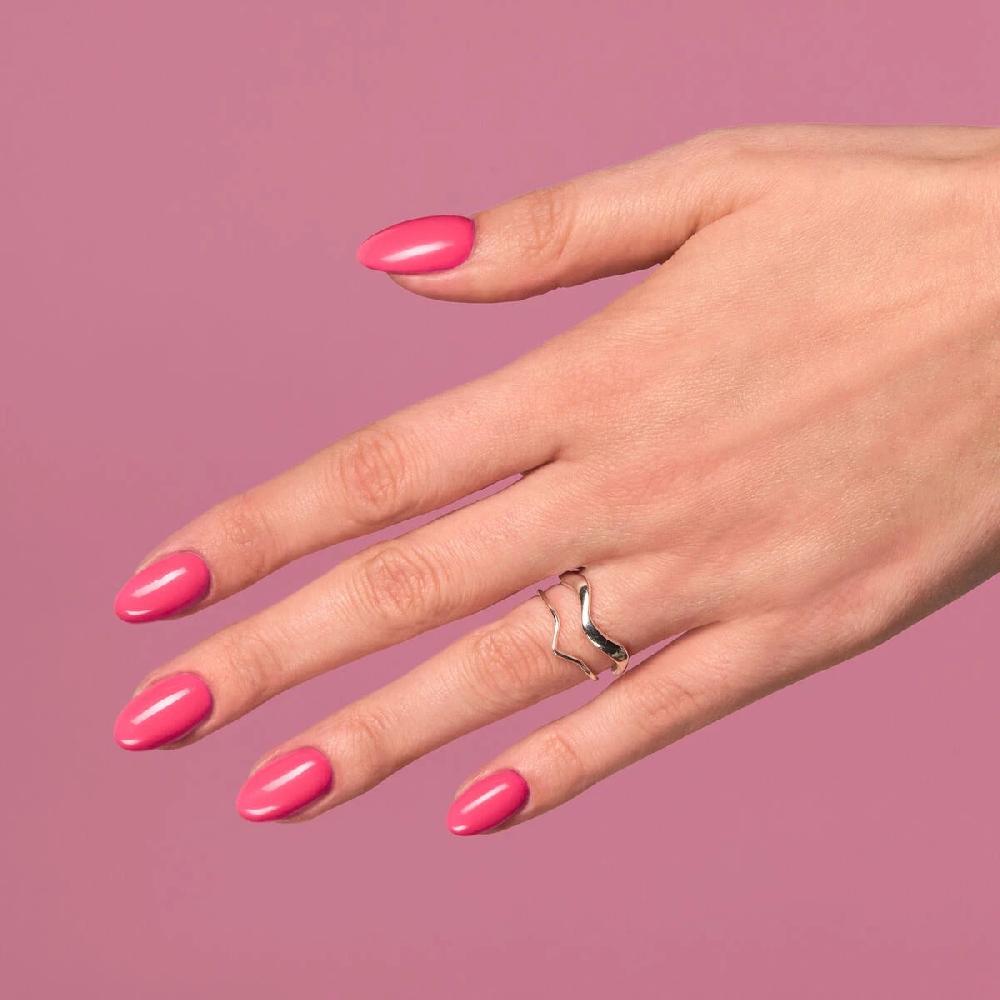 Semilac 517 Neon Pink - Semilac Soak Off Gel / Hybrid Nail Polish UV Hybrid Color