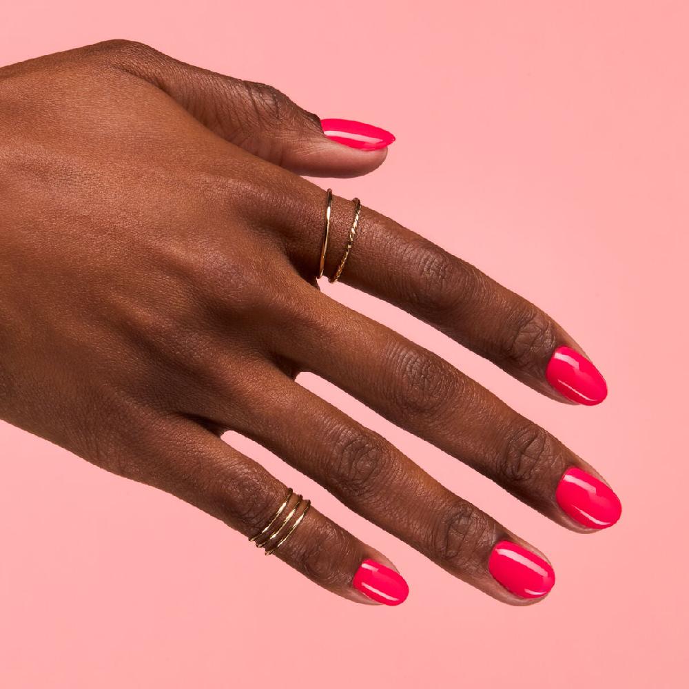 Semilac 568 NEON RUBY Semilac Soak Off Gel / Hybrid Nail Polish UV Hybrid Color