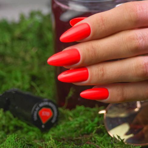 Semilac 570 NEON WATERMELON Semilac Soak Off Gel / Hybrid Nail Polish UV Hybrid Color