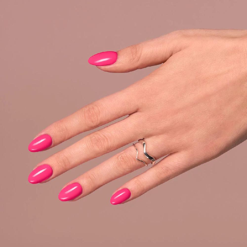 Semilac 571 Neon Strawberry - Semilac Soak Off Gel / Hybrid Nail Polish UV Hybrid Color