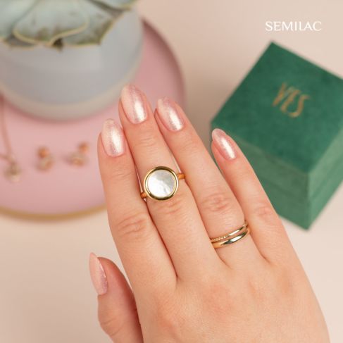 Semilac 578 GLOW TOGETHER- Semilac Soak Off Gel / Hybrid Nail Polish UV Hybrid Color