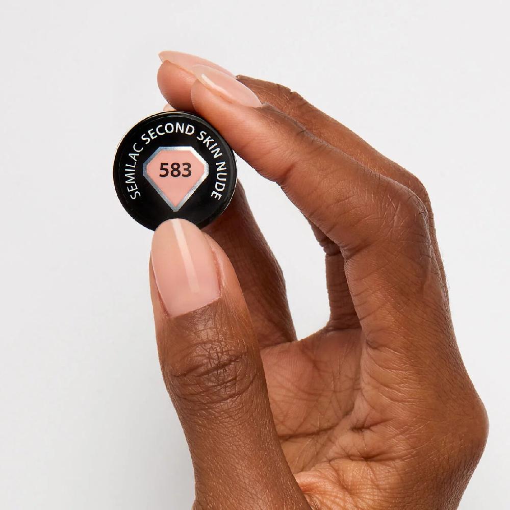 Semilac 583 Second Skin Nude - Semilac Soak Off Gel / Hybrid Nail Polish UV Hybrid Color