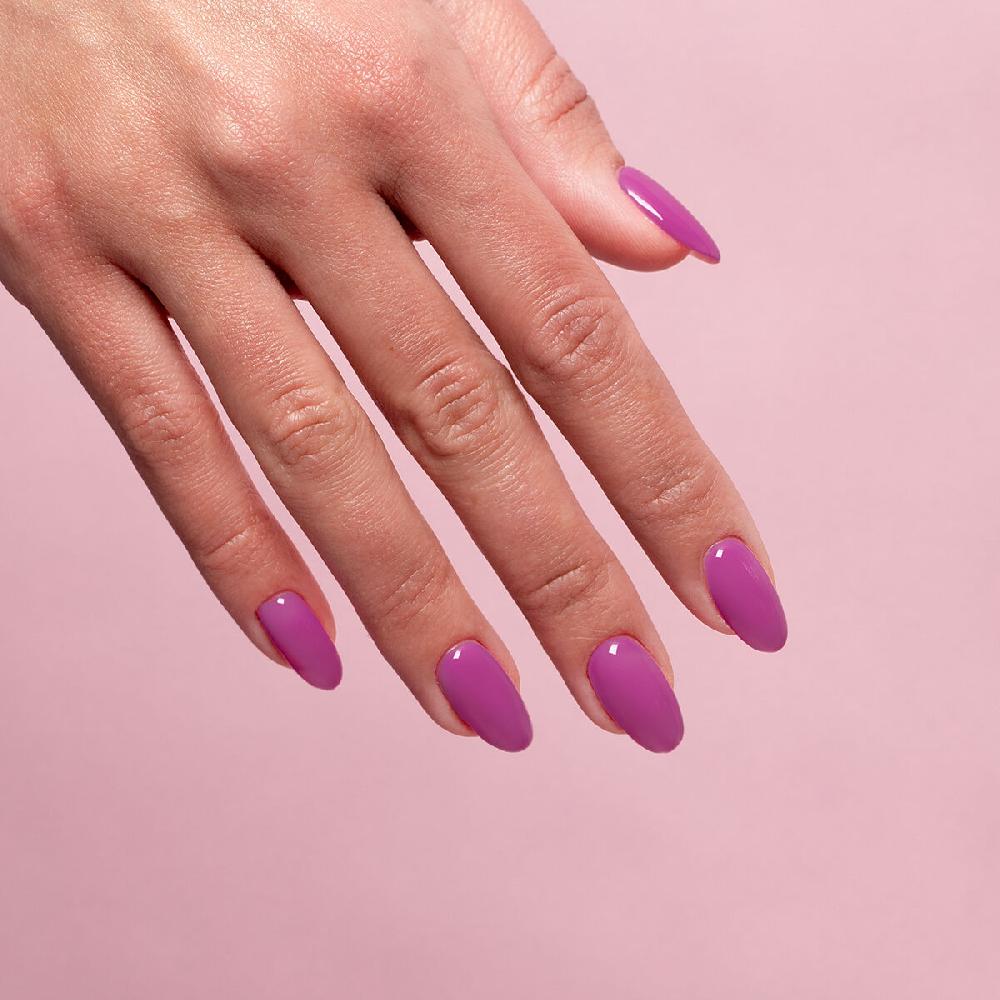 Semilac 601 Neon Pink Punch - Semilac Soak Off Gel / Hybrid Nail Polish UV Hybrid Color