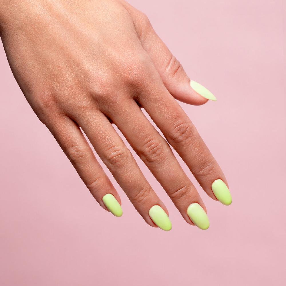 Semilac 604 Luminous Lemon - Semilac Soak Off Gel / Hybrid Nail Polish UV Hybrid Color