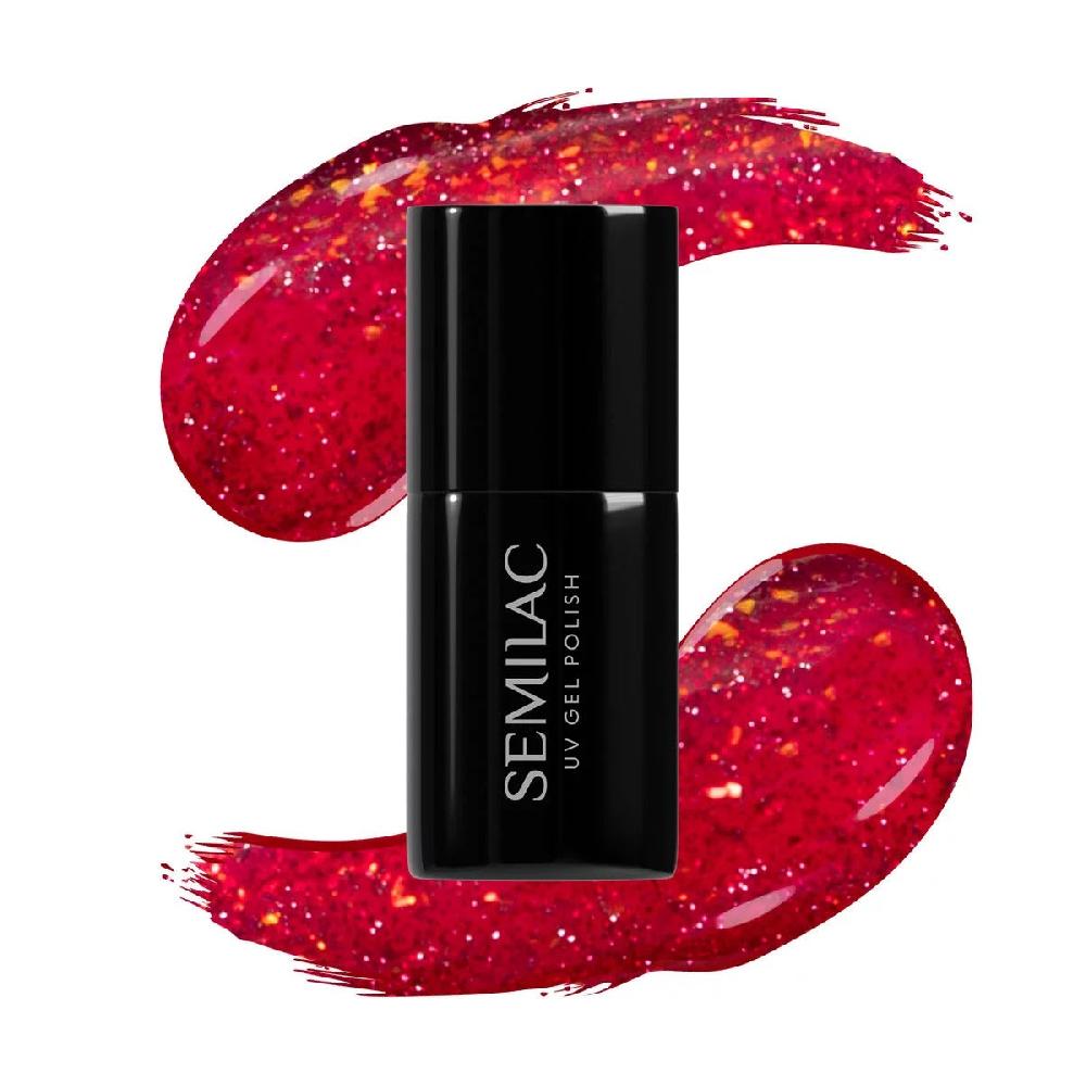 Semilac 609 Snow Berries - Semilac Soak Off Gel / Hybrid Nail Polish UV Hybrid Color