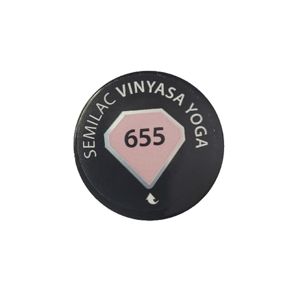Semilac 655 Vinyasa Yoga - Semilac Soak Off Gel / Hybrid Nail Polish UV Hybrid Color