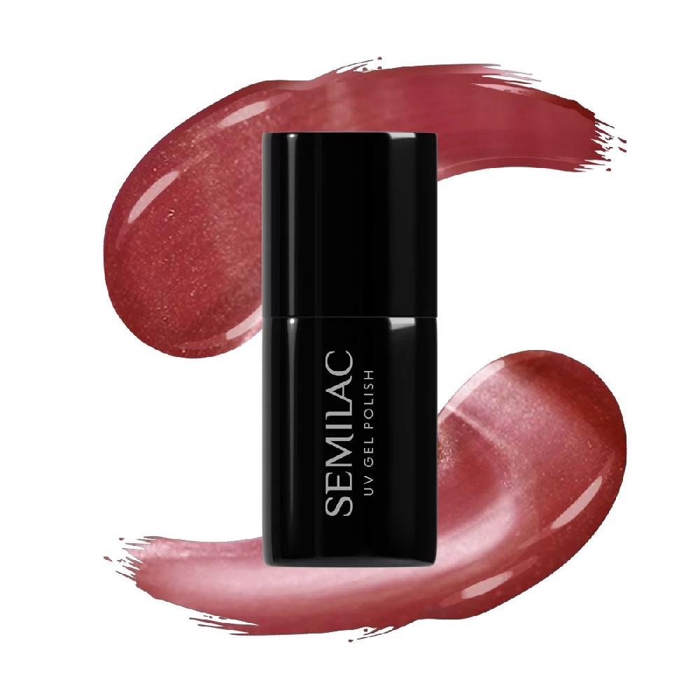 semilac 662 Rose Gloss - Semilac Soak Off Gel / Hybrid Nail Polish UV Hybrid Color