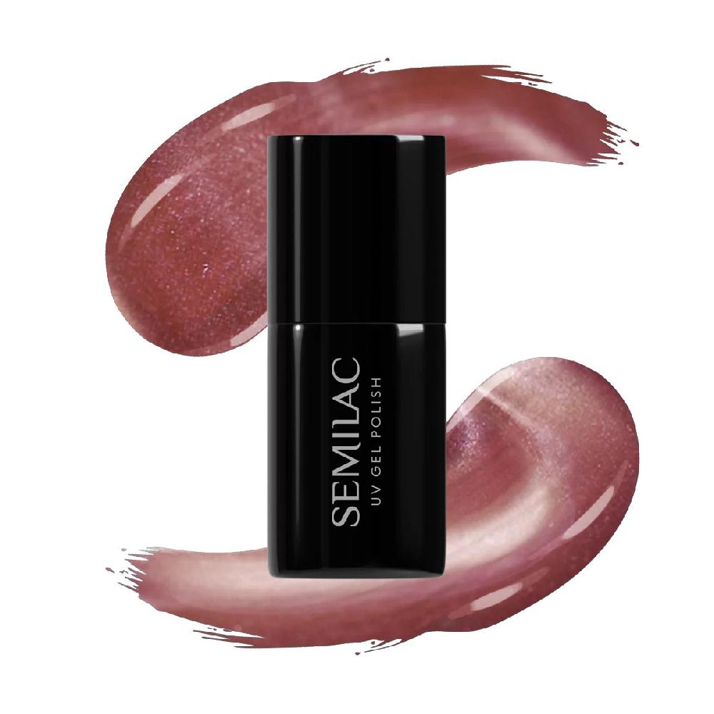 semilac 663 Blush Gloss - Semilac Soak Off Gel / Hybrid Nail Polish UV Hybrid Color