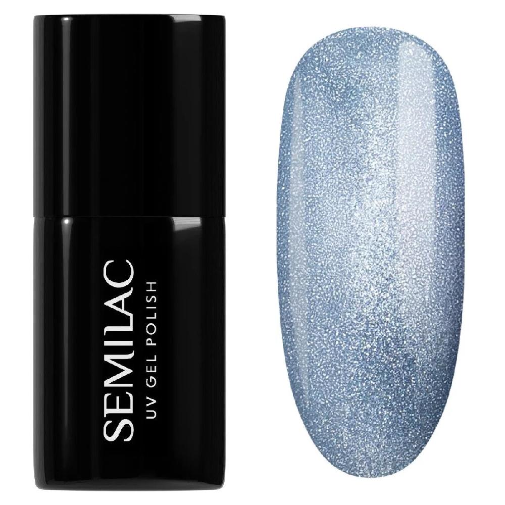 semilac 665 Blueberry Gloss - Semilac Soak Off Gel / Hybrid Nail Polish UV Hybrid Color