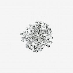 semilac 773 BIG SILVER SQUARES Semilac Nail Art Decorations 100 pcs Nail Art