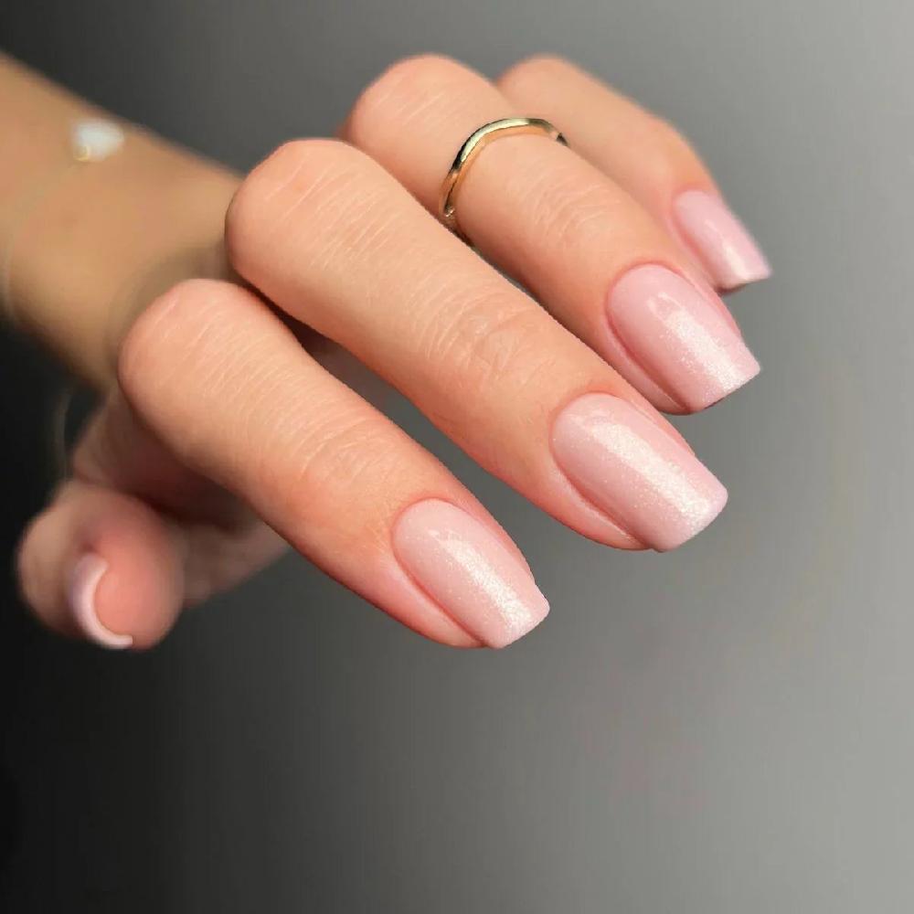 Semilac 806 Glitter Delicate Pink Extend 8in1 - Semilac Smart Builder Gel / Hybrid Nail Polish UV Hybrid Base/Top