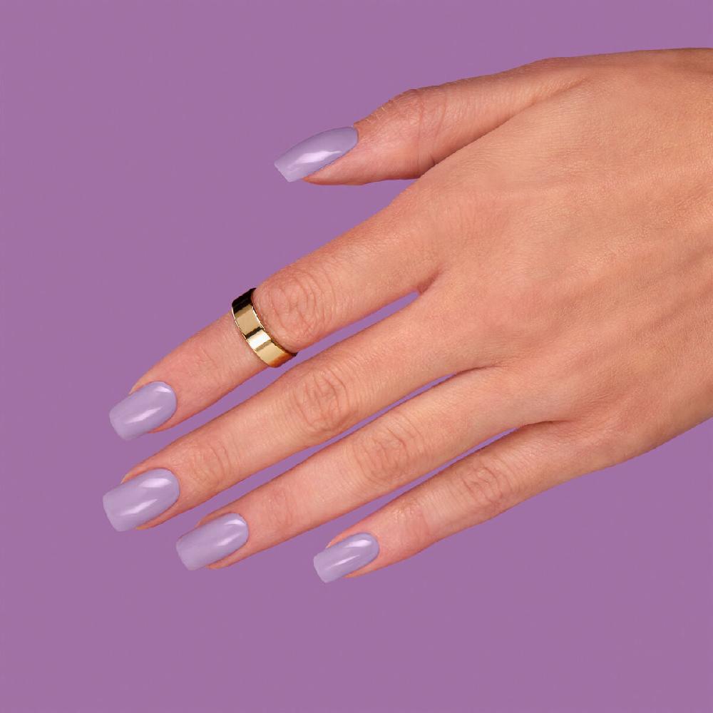 Semilac 811 Pastel Lavender Extend CARE 5in1 BASE - Semilac Soak Off Gel / Hybrid Nail Polish UV Hybrid Base/Top