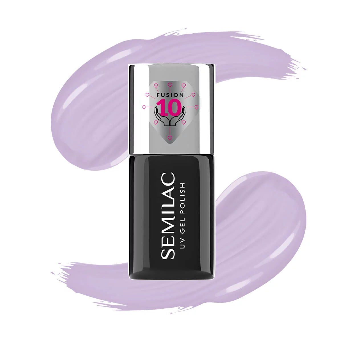 semilac 811 Pastel Lavender Extend CARE 5in1 BASE - Semilac Soak Off Gel / Hybrid Nail Polish UV Hybrid Base/Top