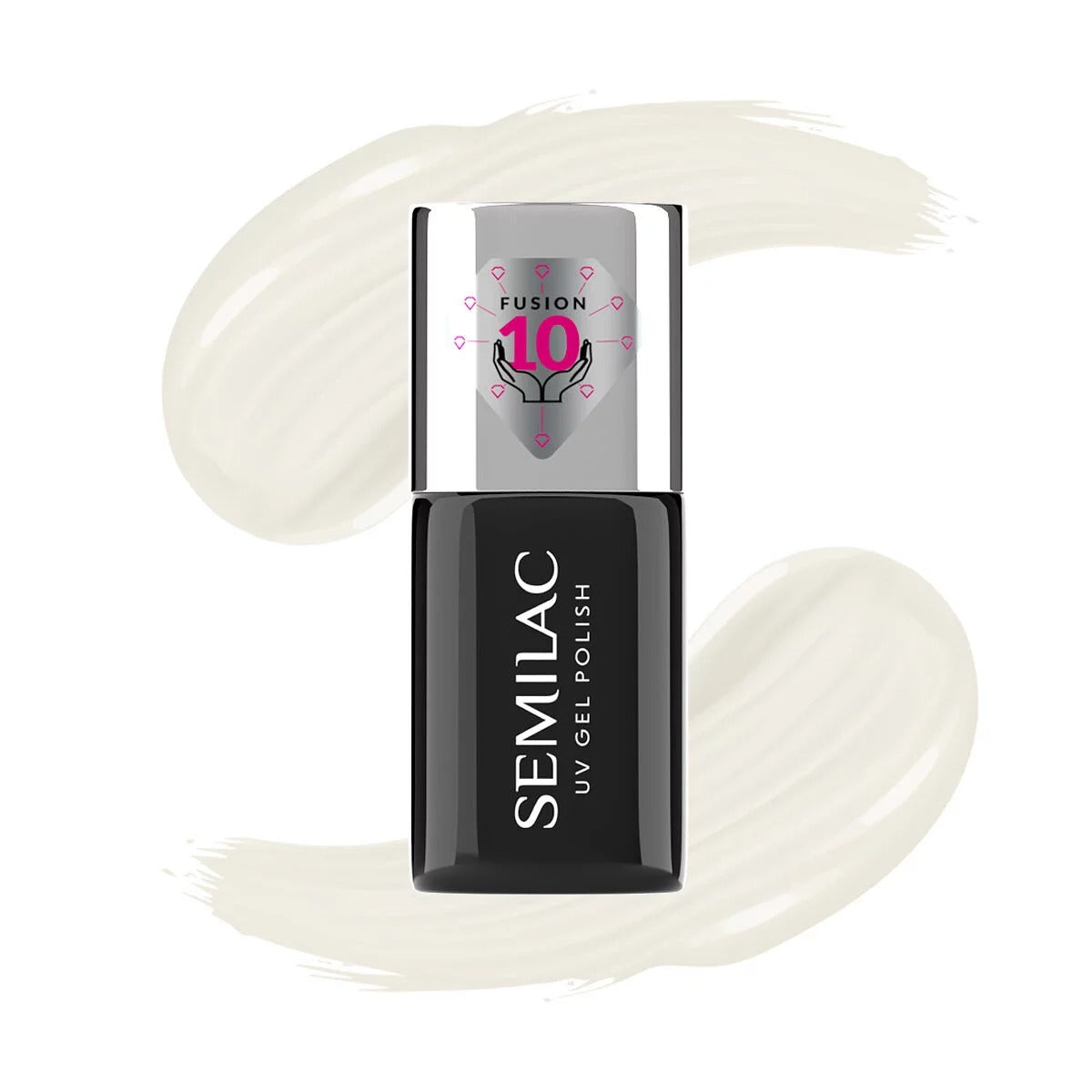 semilac 820 Light Grey Extend CARE 5in1 BASE - Semilac Soak Off Gel / Hybrid Nail Polish UV Hybrid Base/Top