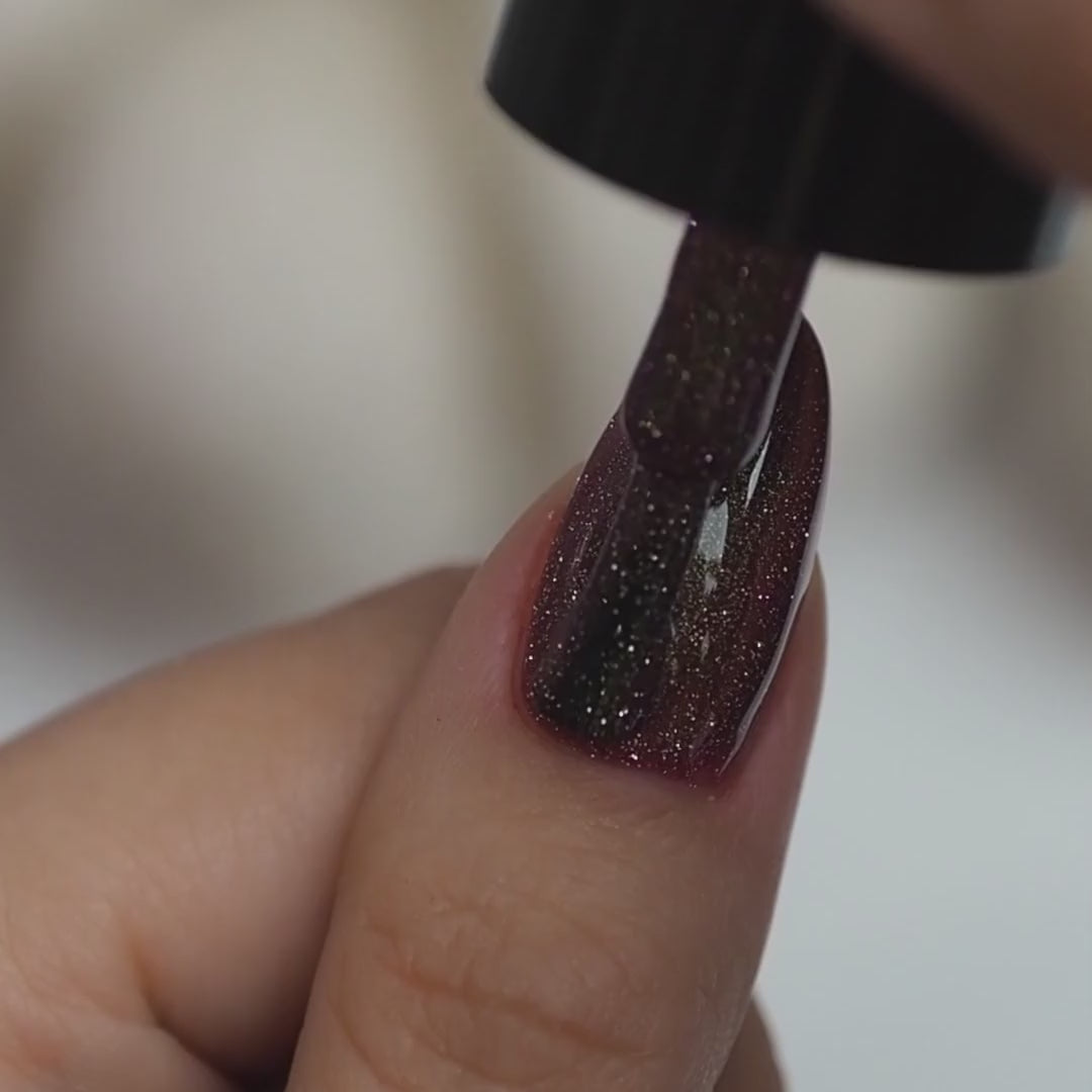 Semilac 824 Digital Red - Semilac Soak Off Gel / Hybrid Nail Polish UV Hybrid Color